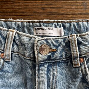Garage 90's Straight Leg Jeans distressed